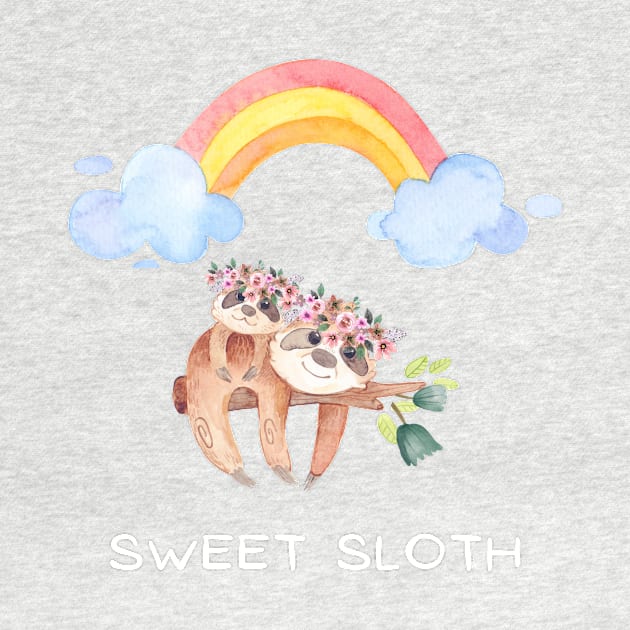 Sweet sloth by PEERDA MIX DESIGN